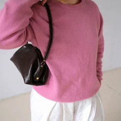 Balagan Minitorebki|Hug Bag Torebka L, Ciemny Braz