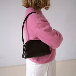 Balagan Minitorebki|Hug Bag Torebka L, Ciemny Braz