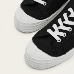 Balagan Sneakersy|Novesta Star Master Sneakersy Damskie Vegan, Czarne Na Bialym