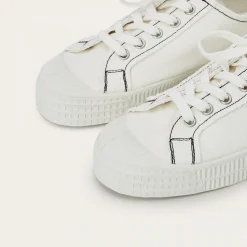 Balagan Sneakersy|Novesta Star Master Sneakersy Meskie Vegan, Perlowy Z Czarna Nicia