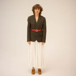 Balagan Paski|Pasek Szeroki Z Klamra, Szminkowy