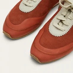 Balagan Sneakersy|Ritza Sneakersy, Vintage Czerwony Nubuk