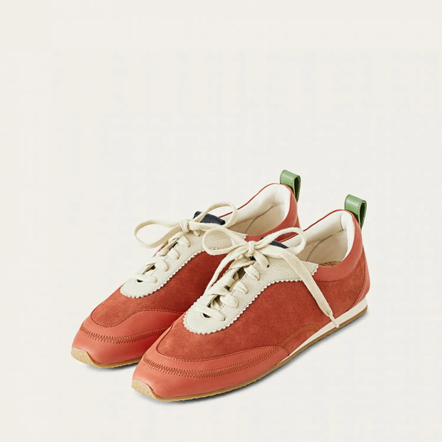 Balagan Sneakersy|Ritza Sneakersy, Vintage Czerwony Nubuk