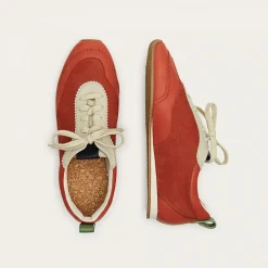 Balagan Sneakersy|Ritza Sneakersy, Vintage Czerwony Nubuk